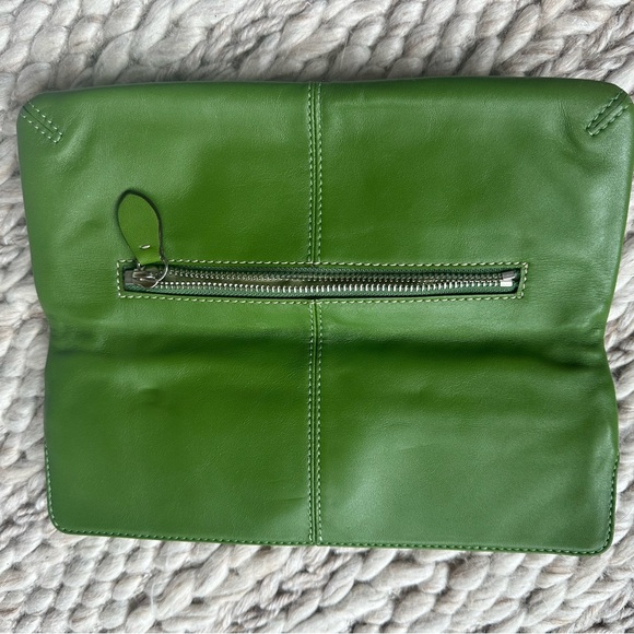 Vintage leather Coach clutch - Picture 3 of 4